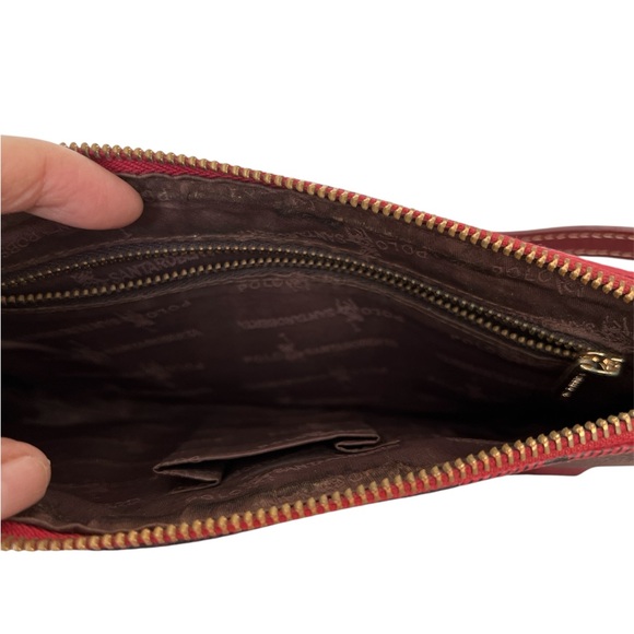 Polo Santa Roberta Red Clutch - Picture 9 of 12